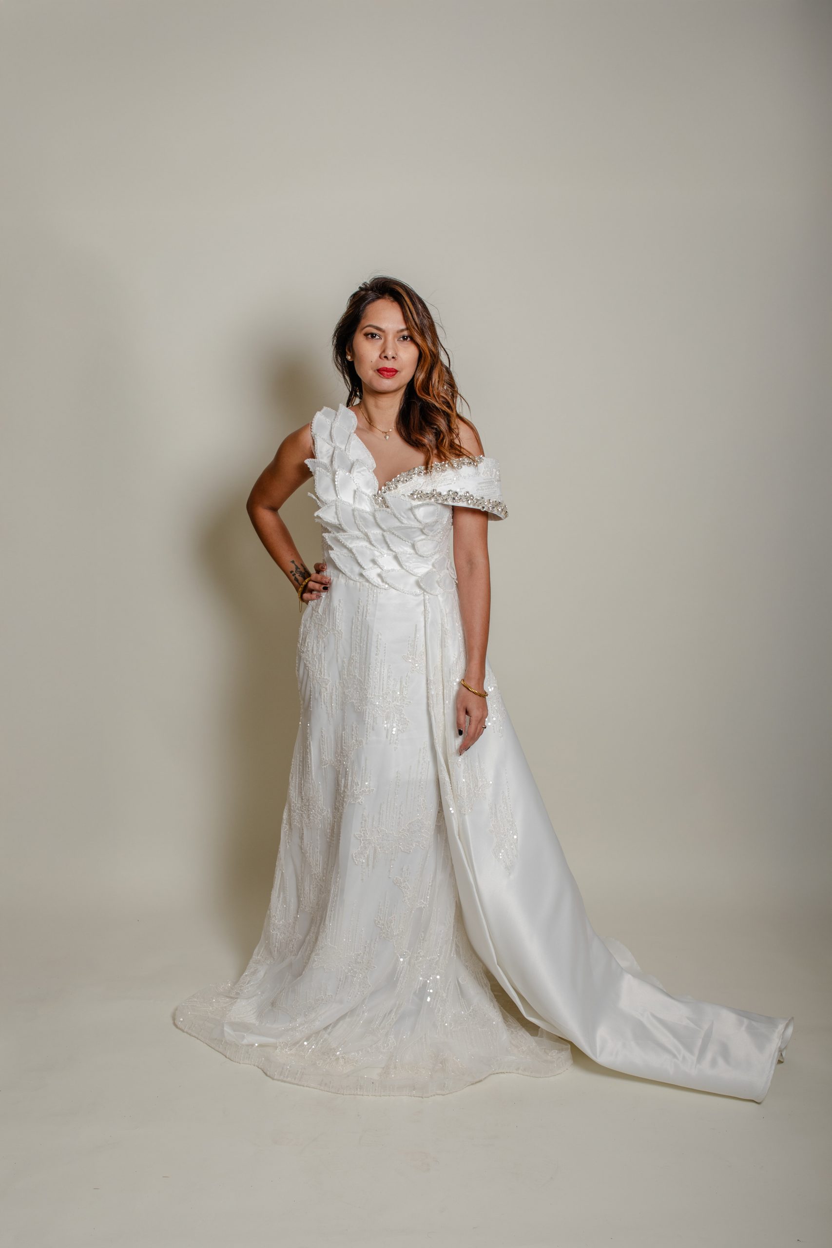 Robe de mariée swan majesty blanche VI FAMILY 2025